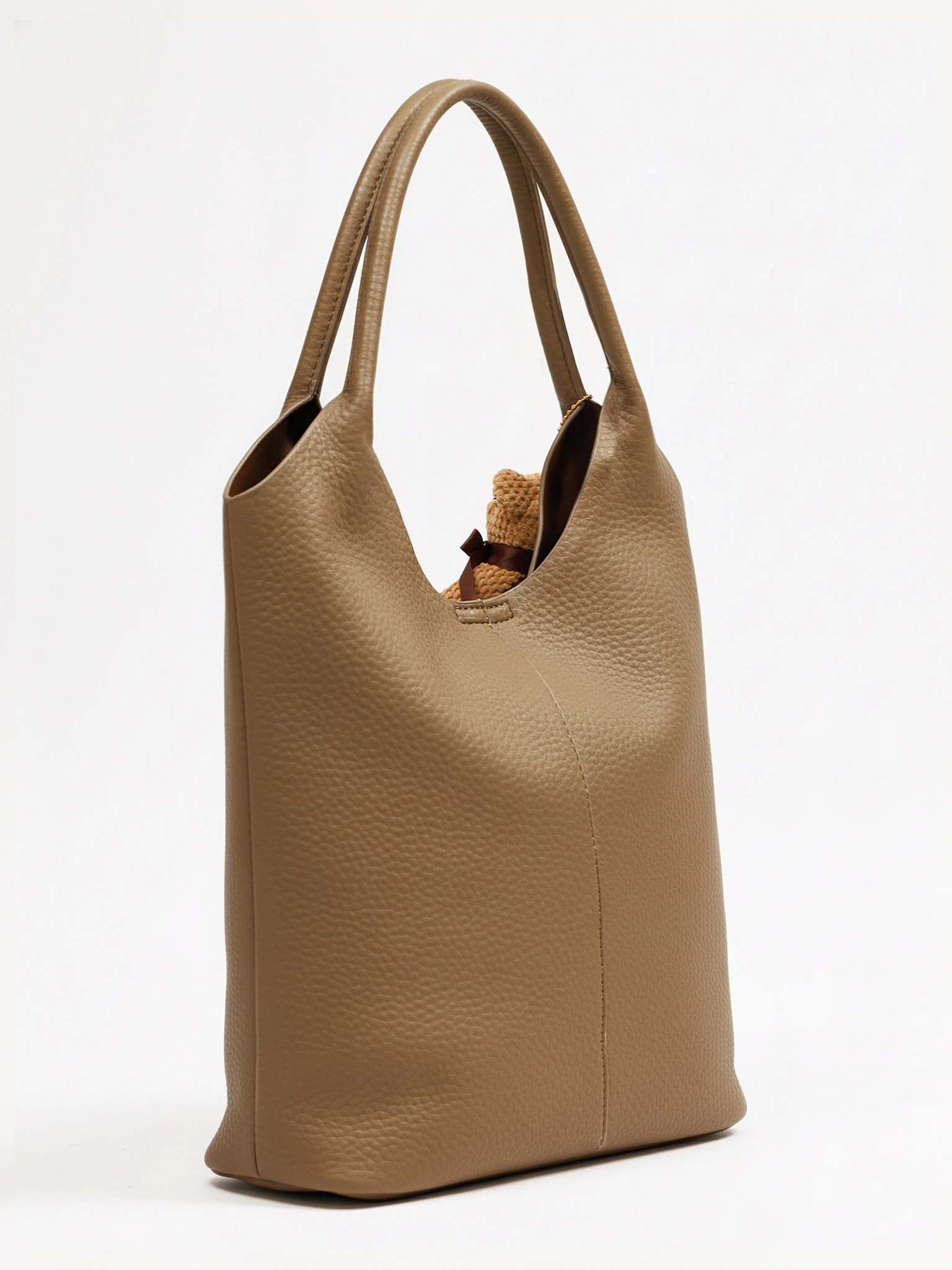 Сумка-шоппер с косметичкой и брелком в ассортименте